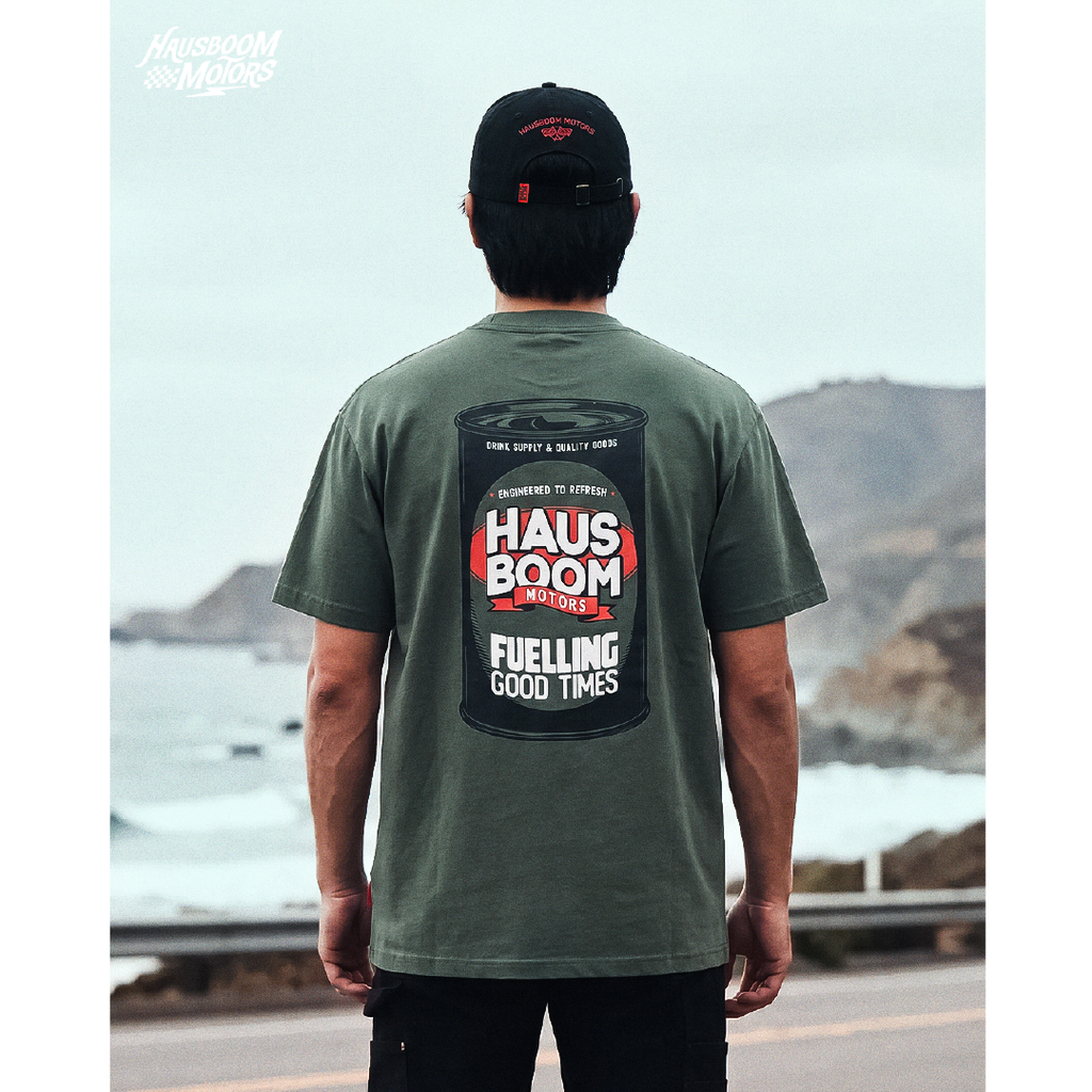 Hausboom Motors Graphic Tee - Oil Barrel