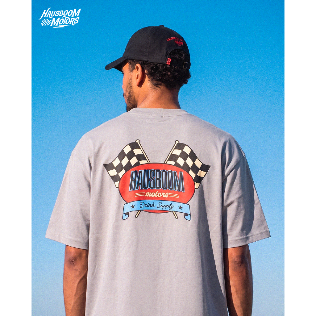 Hausboom Motors Graphic Tee - Flag