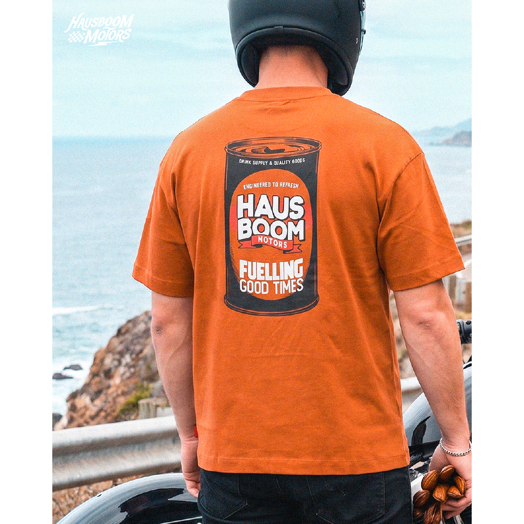 Hausboom Motors Graphic Tee - Oil Barrel