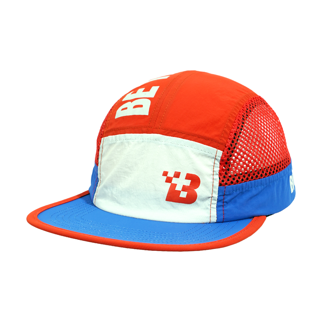 5-Panel Cap - Orange/Blue