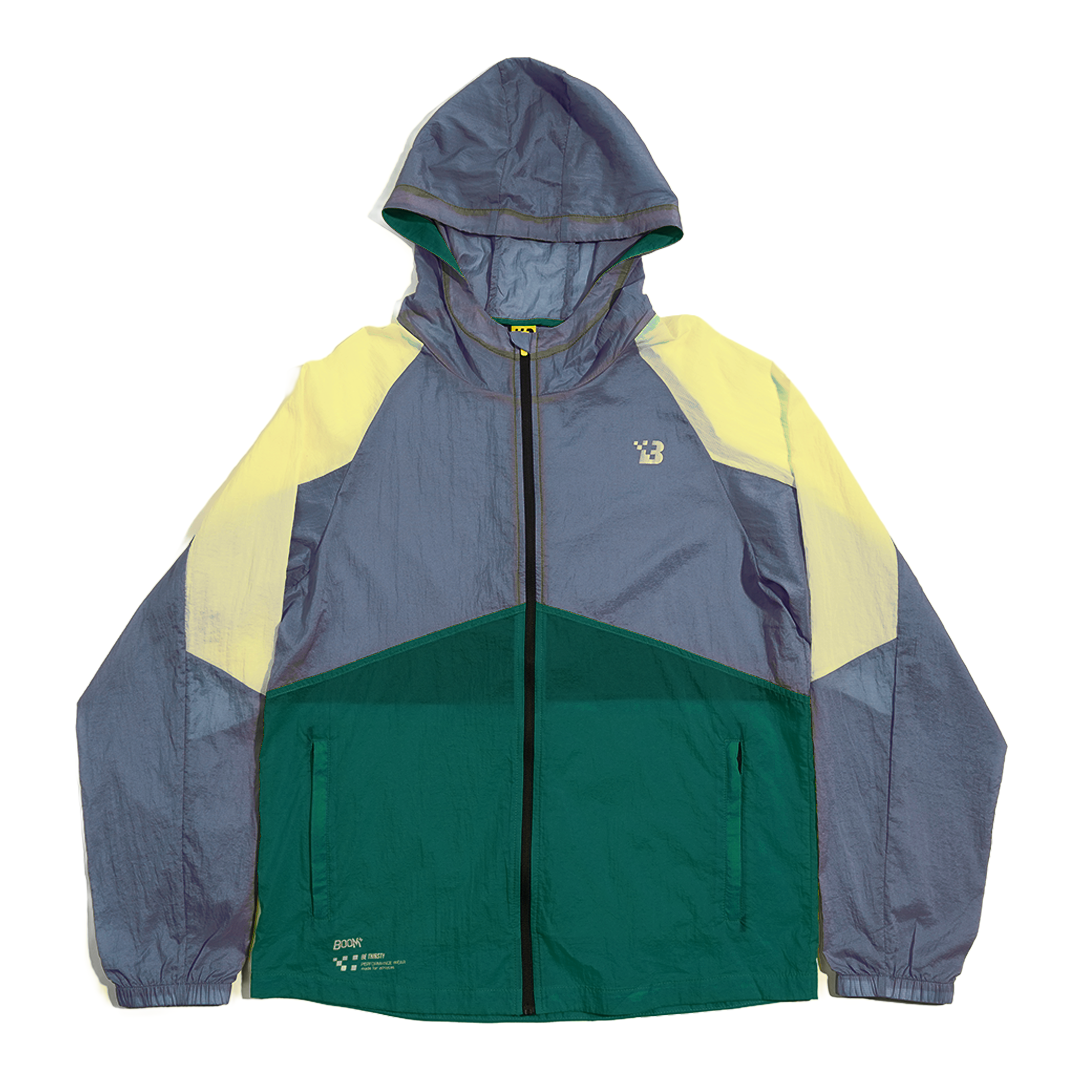 Windbreaker - Grey/Green