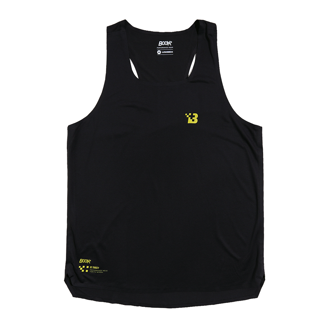 Singlet - Black/Yellow