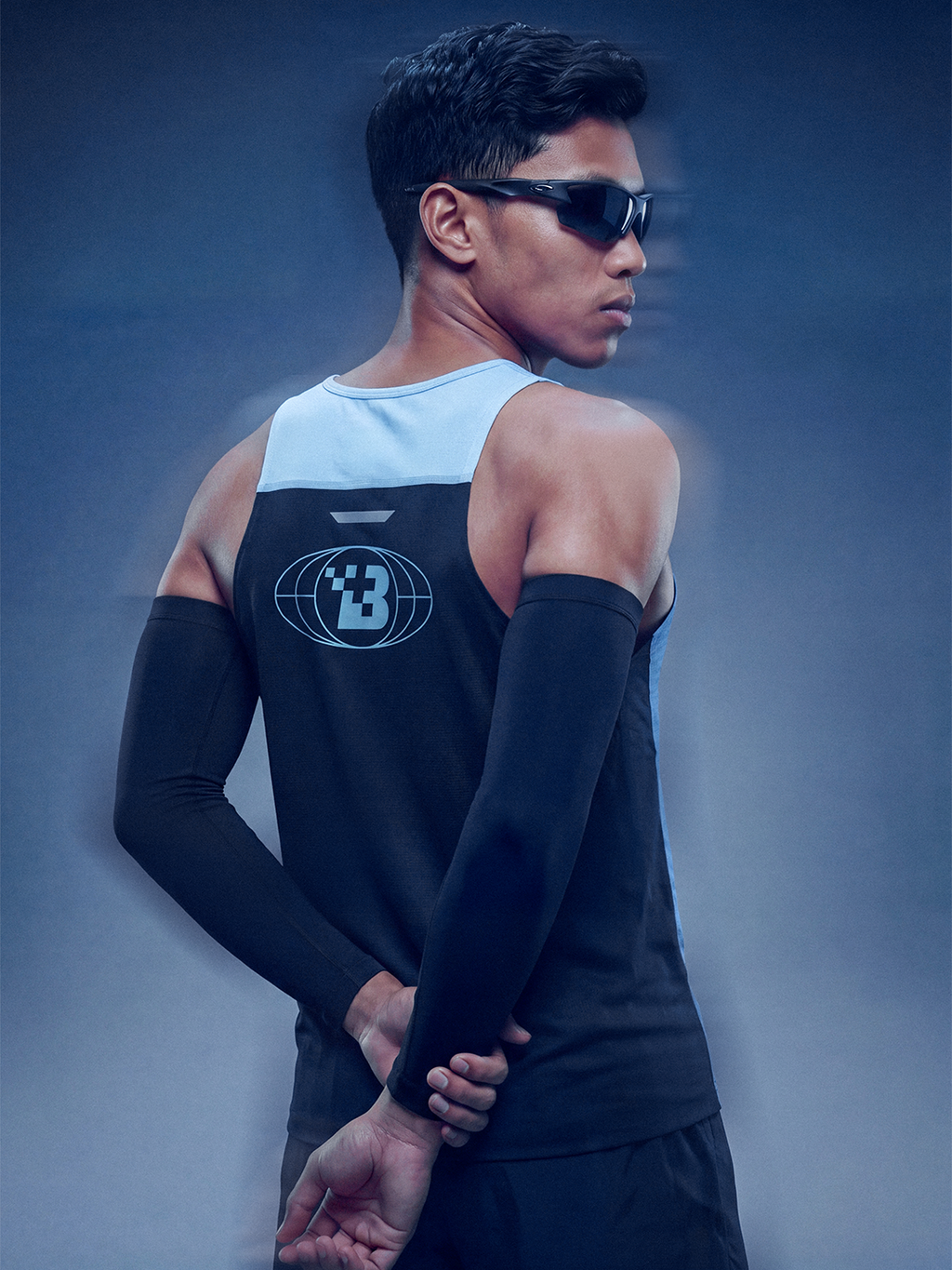 Tank - Blue/Black