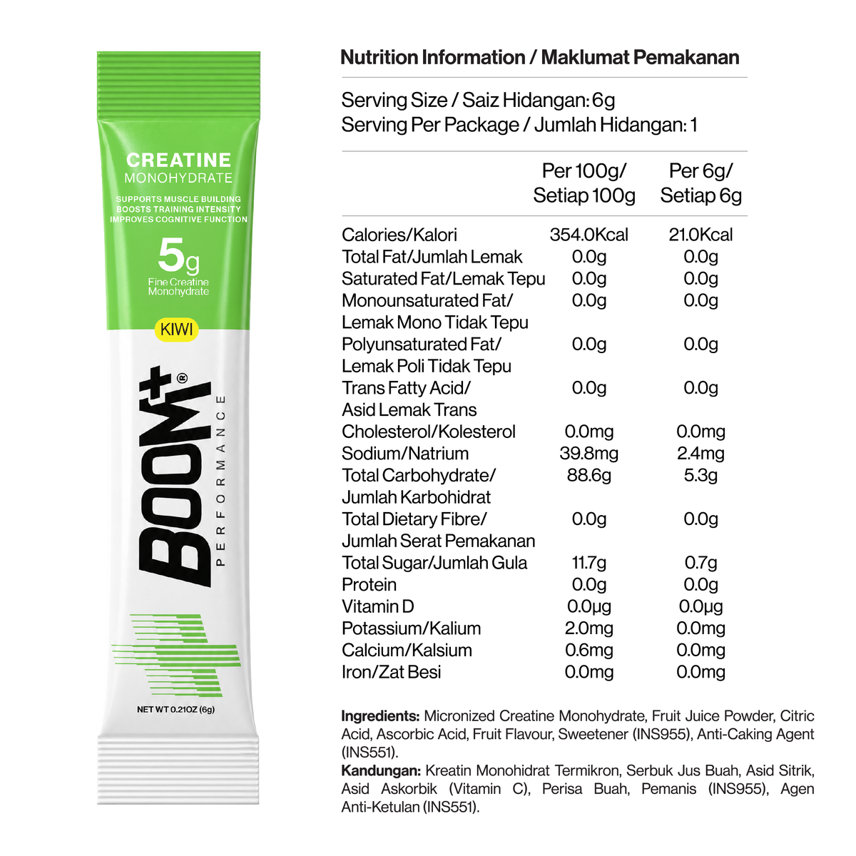 Creatine Monohydrate (30 Sachets)