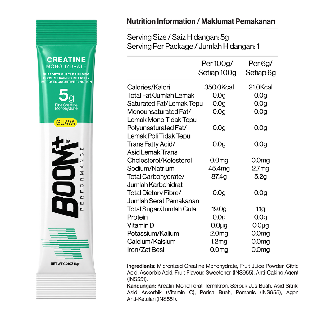 Creatine Monohydrate (30 Sachets)
