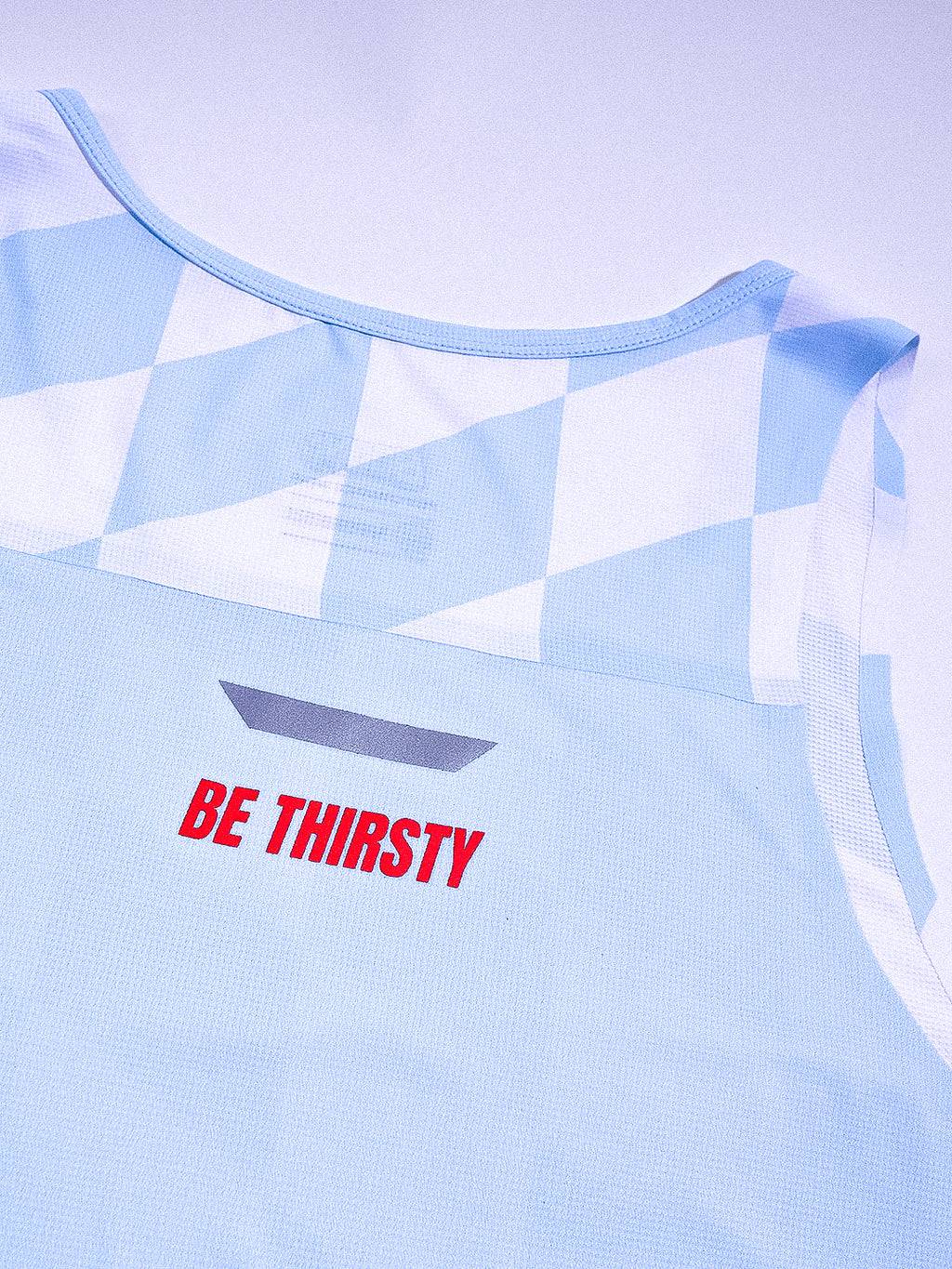 Tank - Checkered Blue