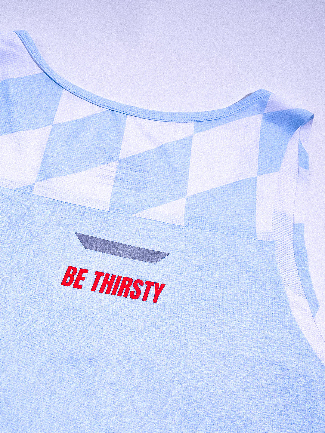 Tank - Checkered Blue