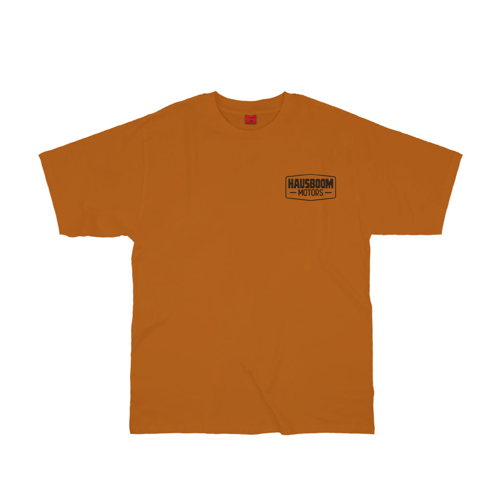 Hausboom Motors Graphic Tee - Oil Barrel