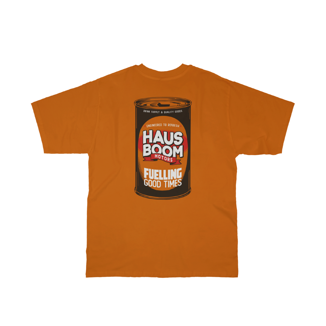 Hausboom Motors Graphic Tee - Oil Barrel