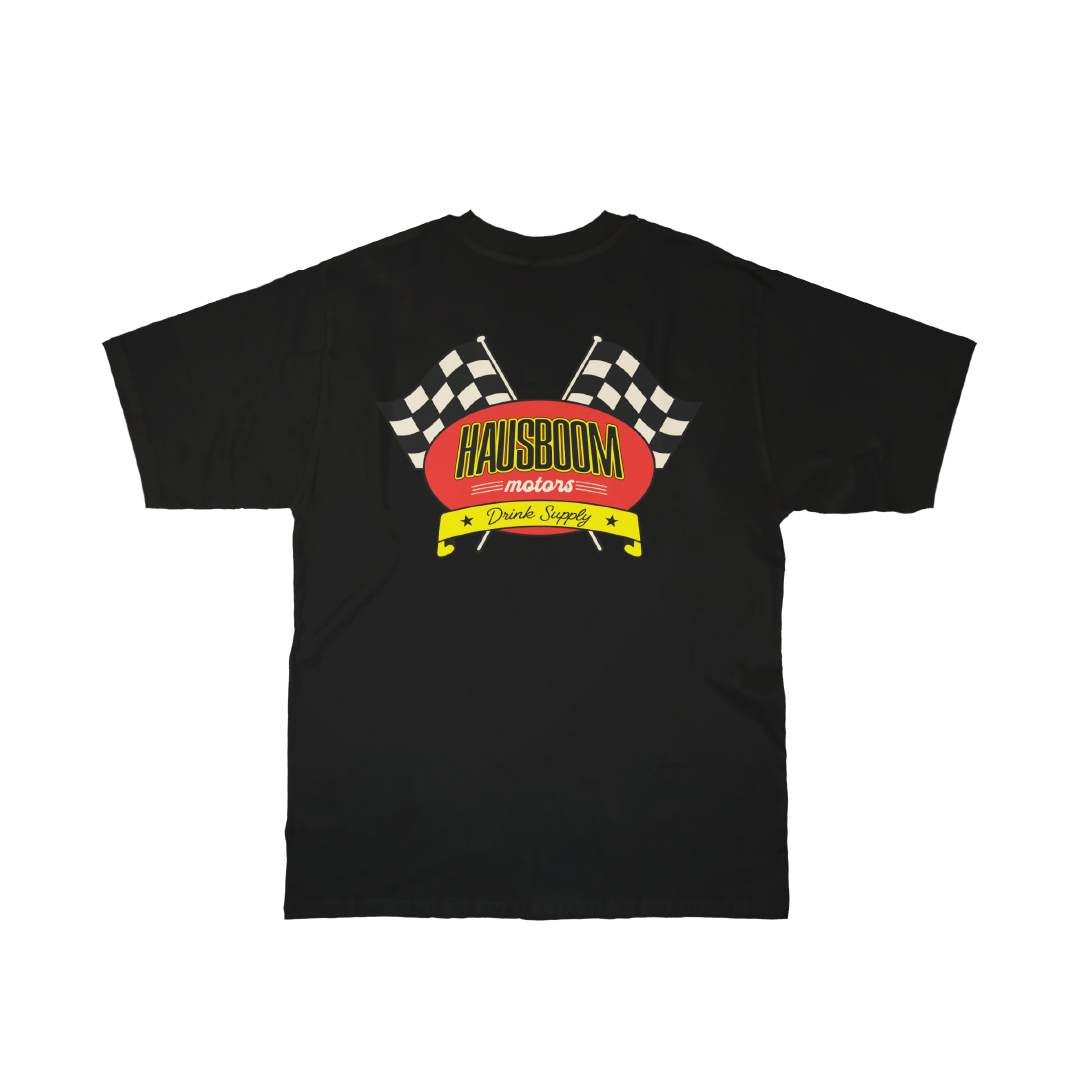 Hausboom Motors Graphic Tee - Flag