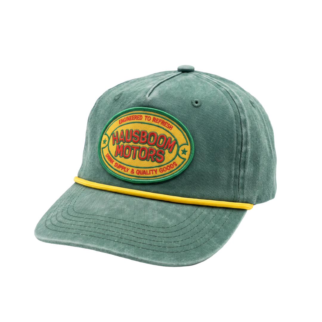 Hausboom Motors Cap - Green