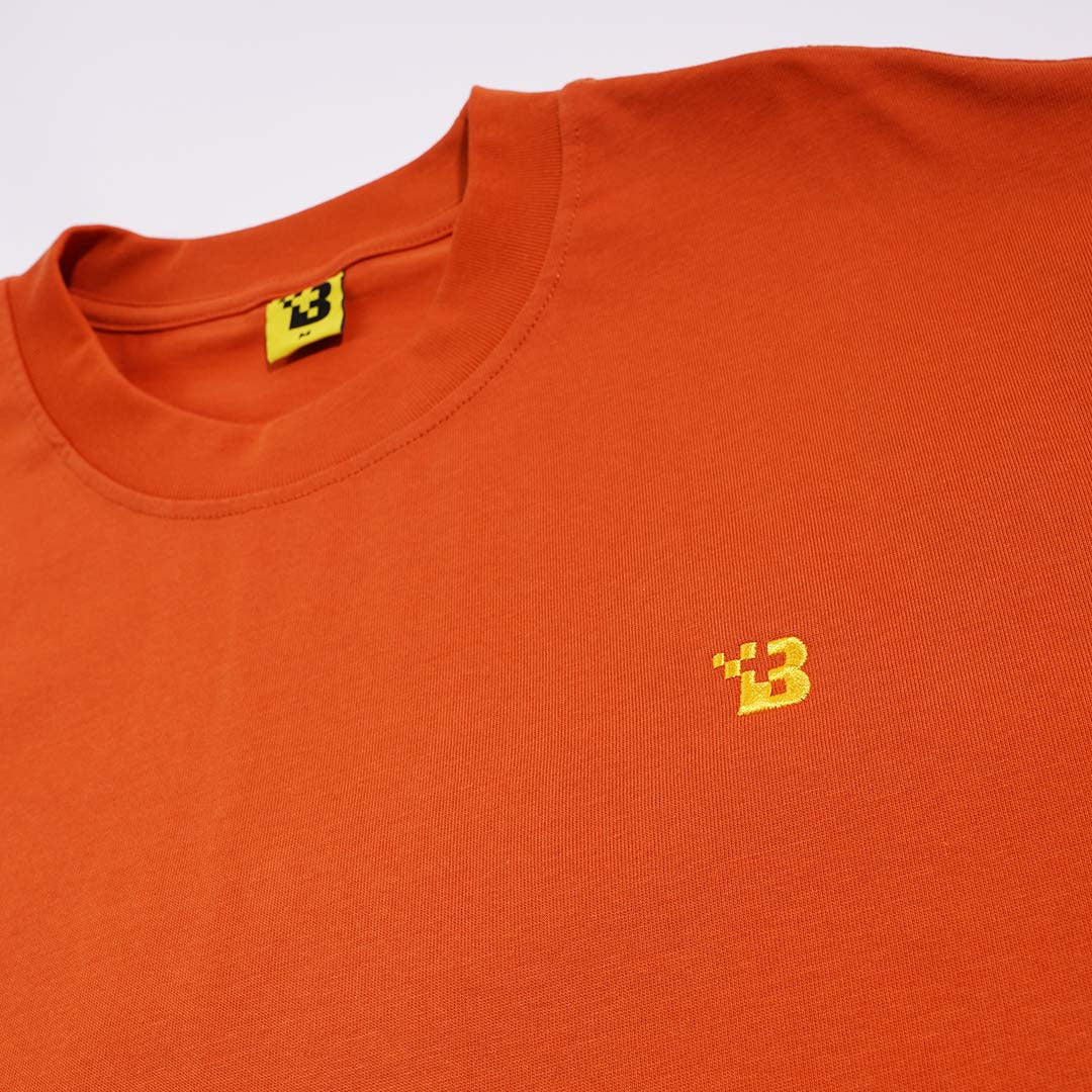 Graphic Tee "Strength" - Orange